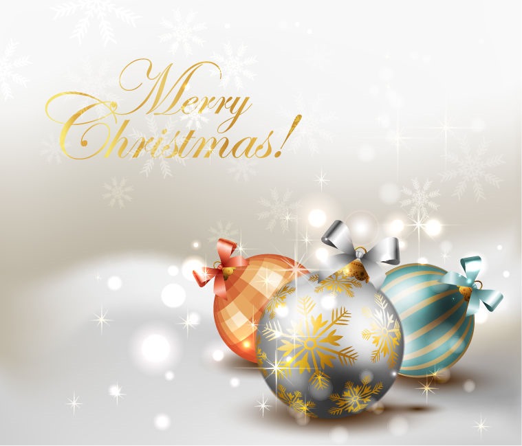 Elegant Christmas Background Vector Graphic