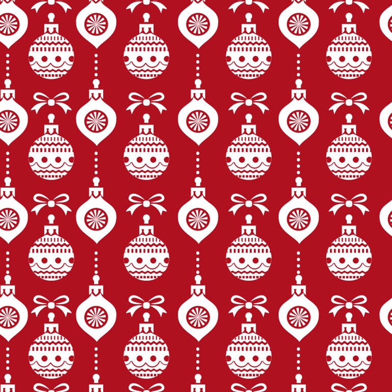 Abstract Christmas Seamless Background Vector Graphic