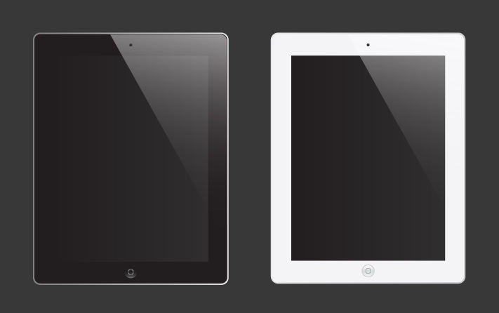 Vector Apple iPad 2