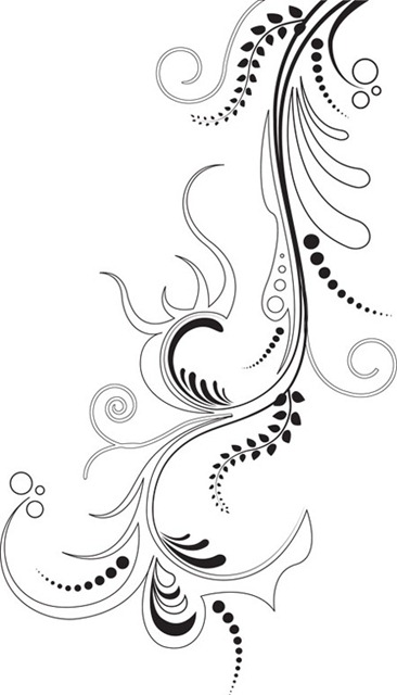 5 Floral Ornaments Vector Pack