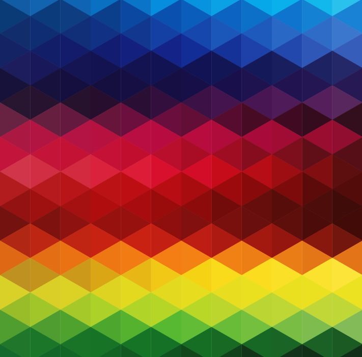 Low Poly Style Colorful Background Vector Illustration