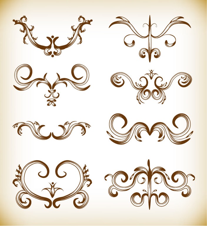 Vintage Retro Vector Elements Set