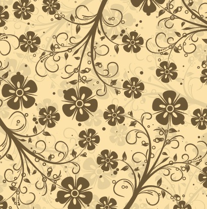 Decorative Floral Pattern Vector
