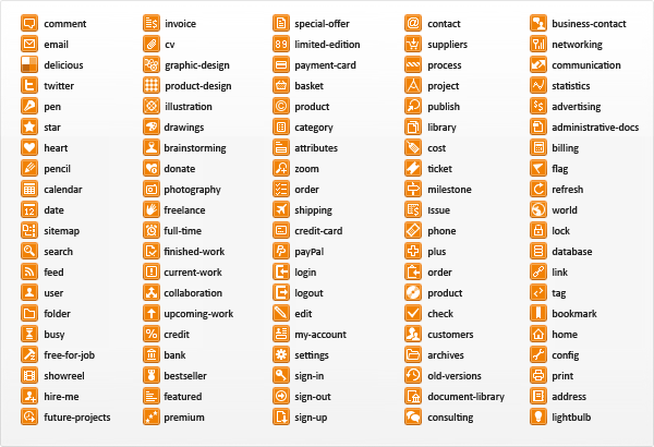 500+ Free Web Design Icons for Designer