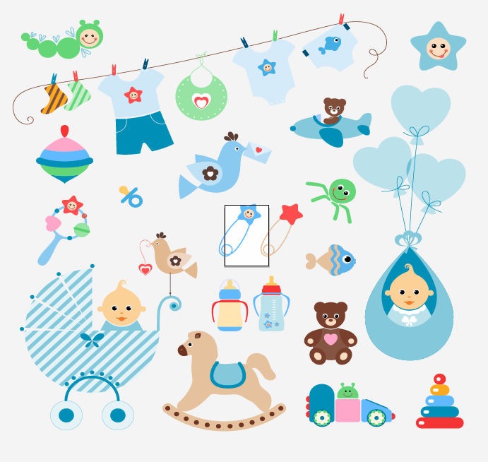 Newborn Vector Cipart