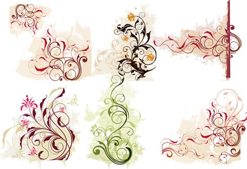 Swirl Flower Vector
