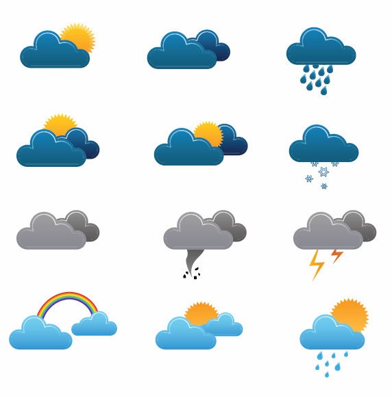 Free Weather Vector Icons