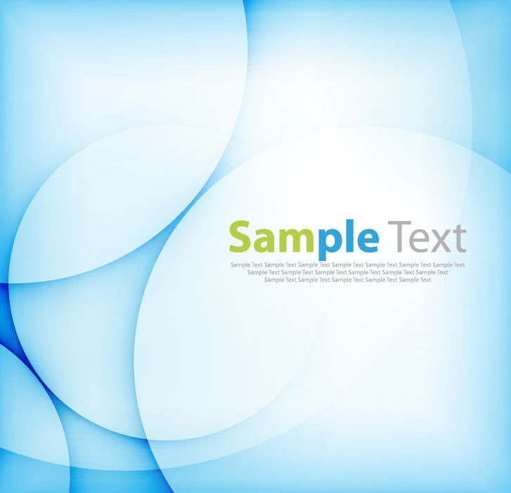 Abstract Blue Design Background Vecror Art