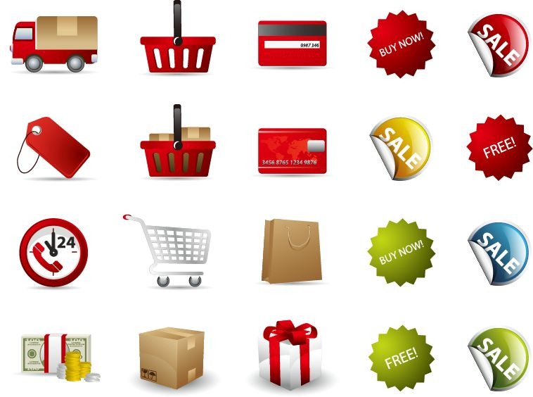 Shopping Vector Icon Set