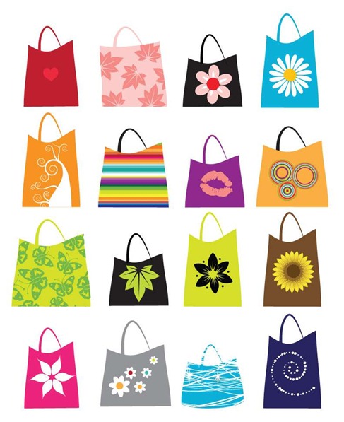 16 Free Vector Shopping Bags