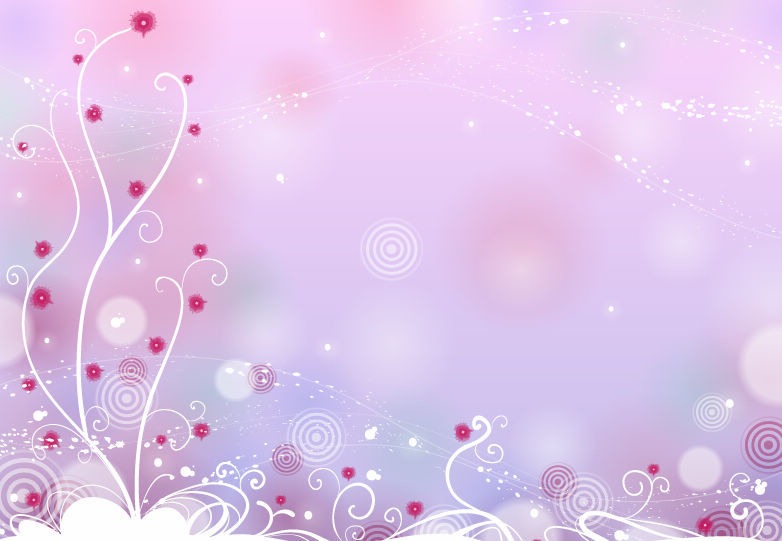 Abstract Design Floral Background Vector Graphic