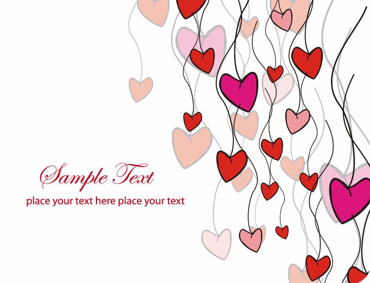 Love Card Vector Illustration