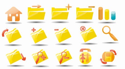 45 Free Icons set