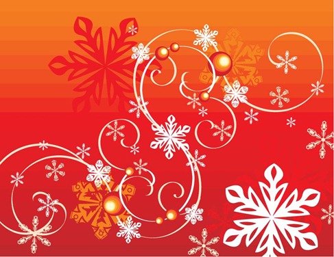 Winter Snowflake Vector