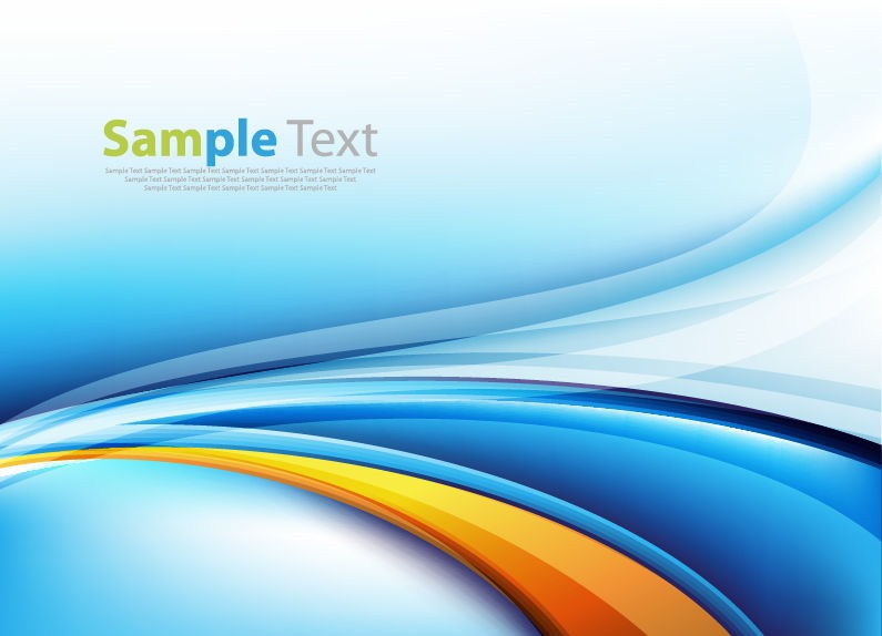 Abstract Waves Background Vector Illustration Art