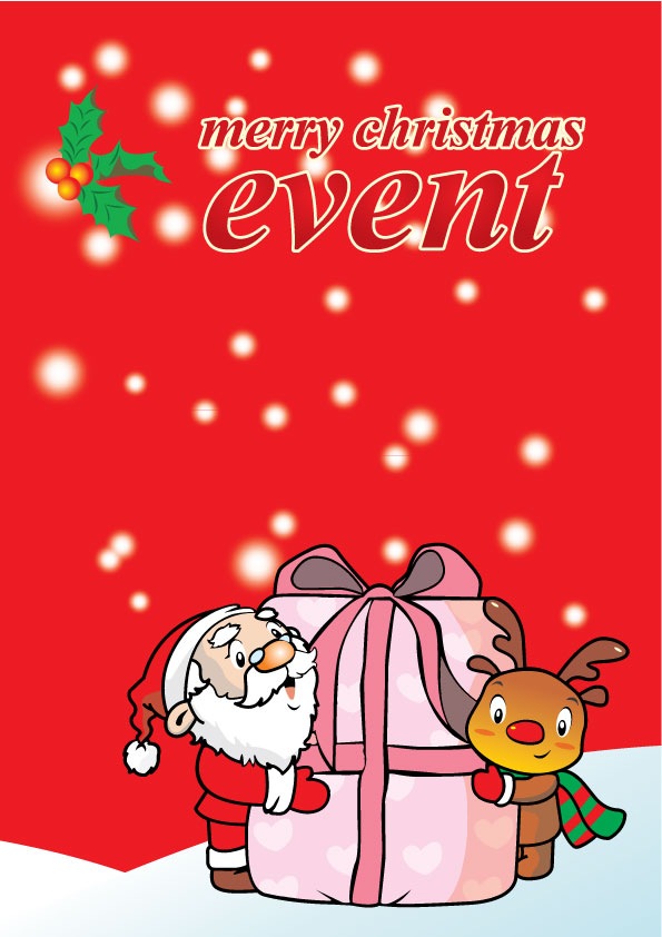 Christmas Card Free Vector