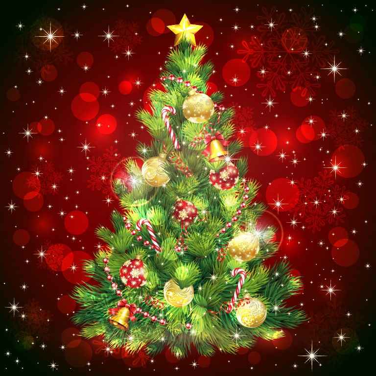 Christmas Tree Vector Image