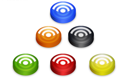 6 Free Rss Feed Vector Icons