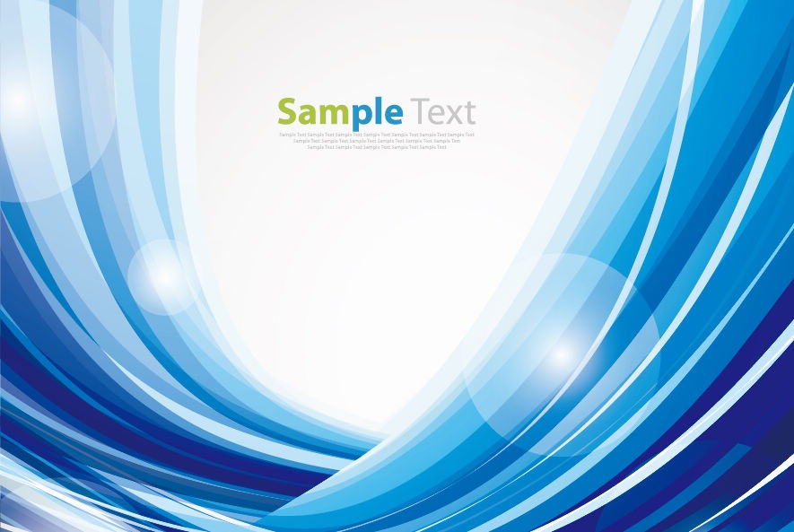 Elegant Blue Abstract Background Vector Illustration