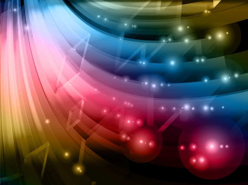 Abstract Colorful Vector Background Graphic