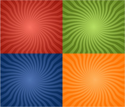 3 vector colorful backgrounds