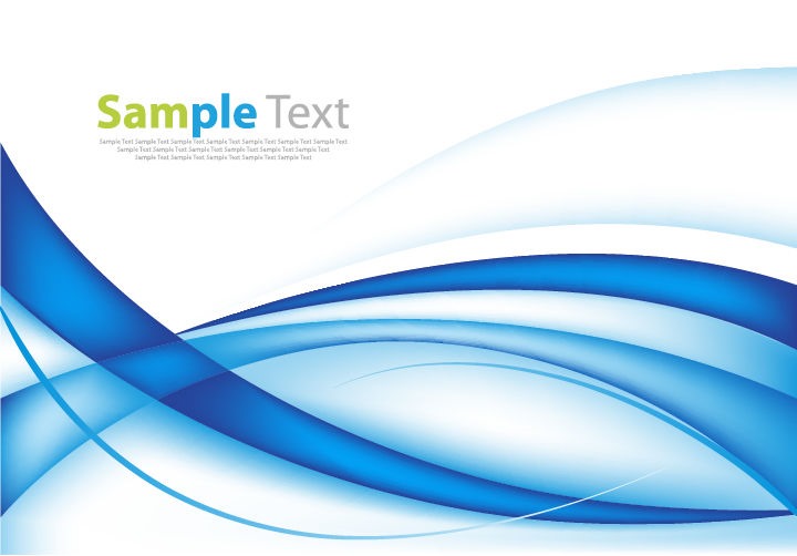 Vector Awesome Abstract Blue Background