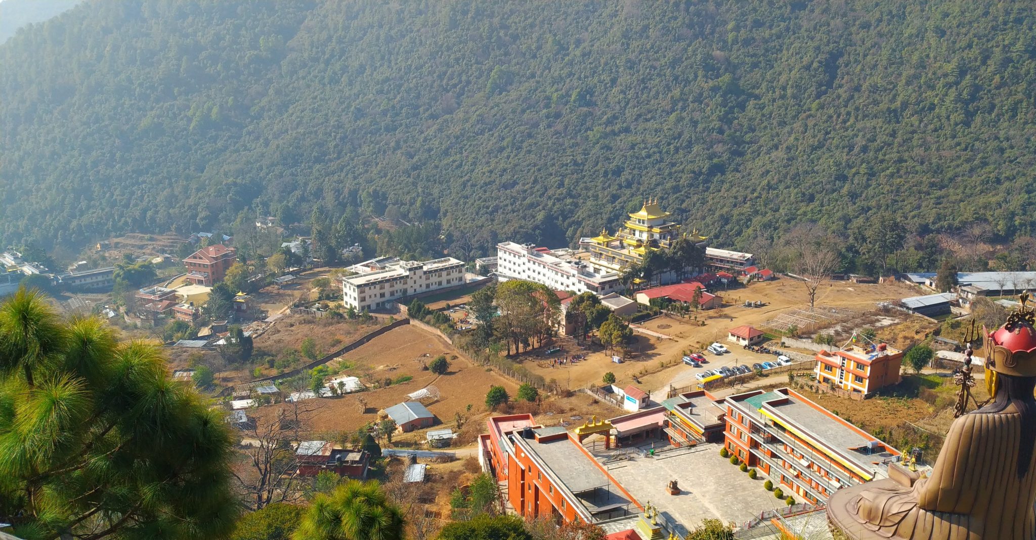 Nature's Bliss: A Refreshing View of Gumba, Forest, Resort, and Cool Weather