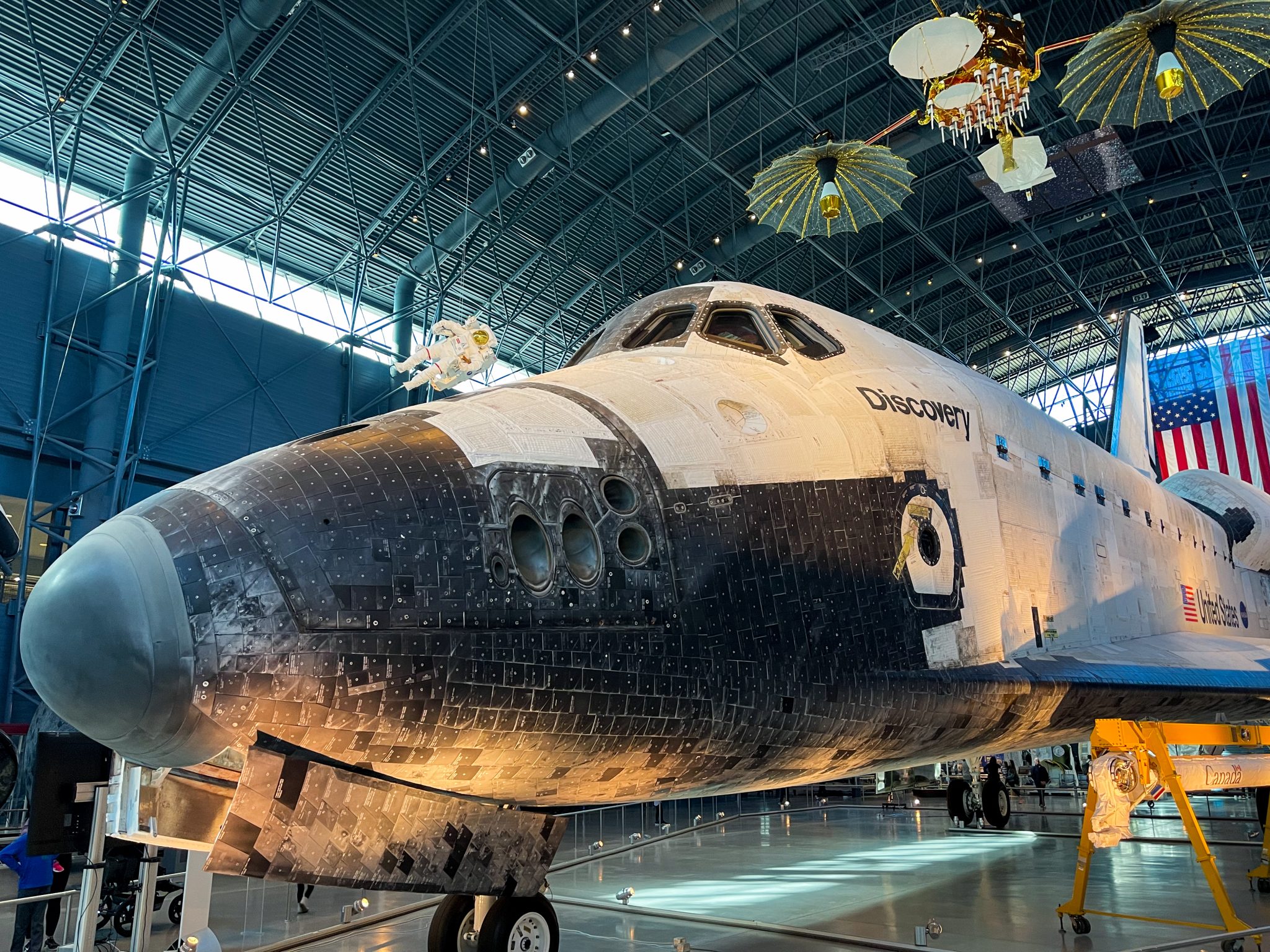 Space Shuttle Discovery at the Steven F. Udvar-Hazy Center in Chantilly, Virginia