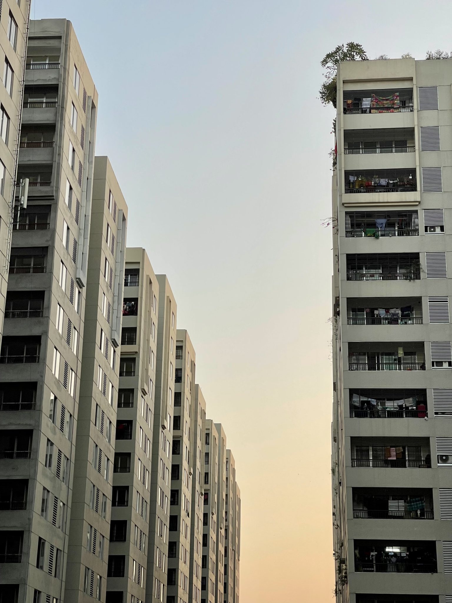 Building sky