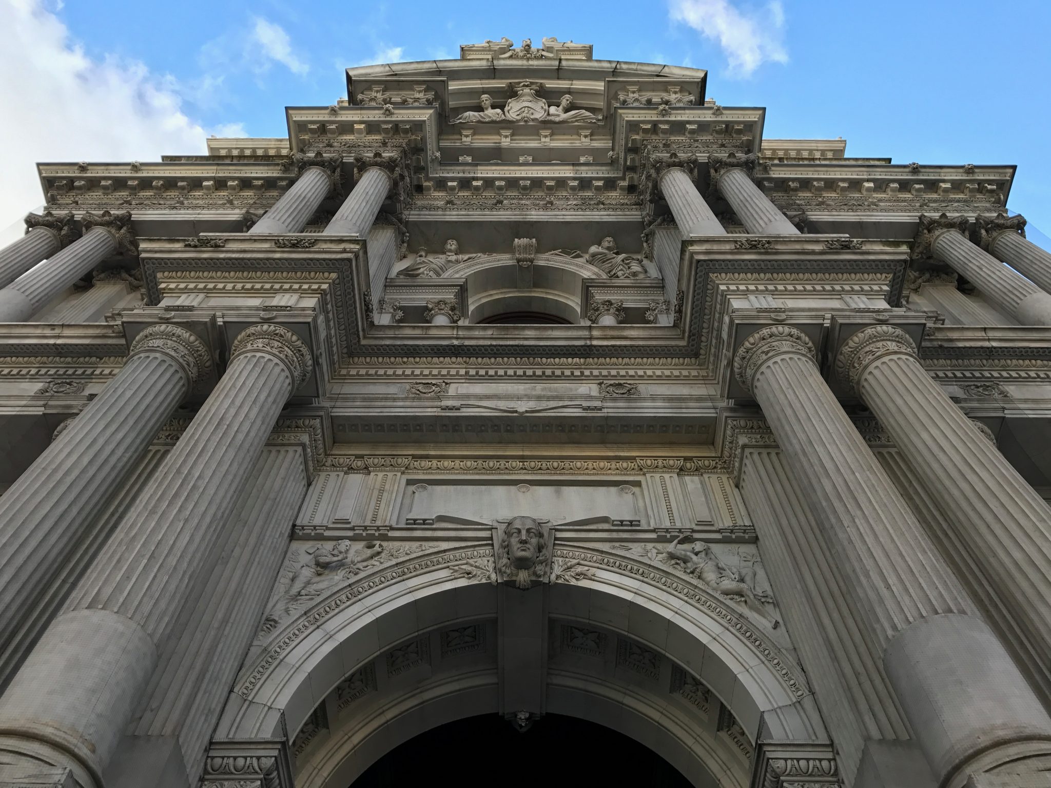 Old building in downtown Philadelphia