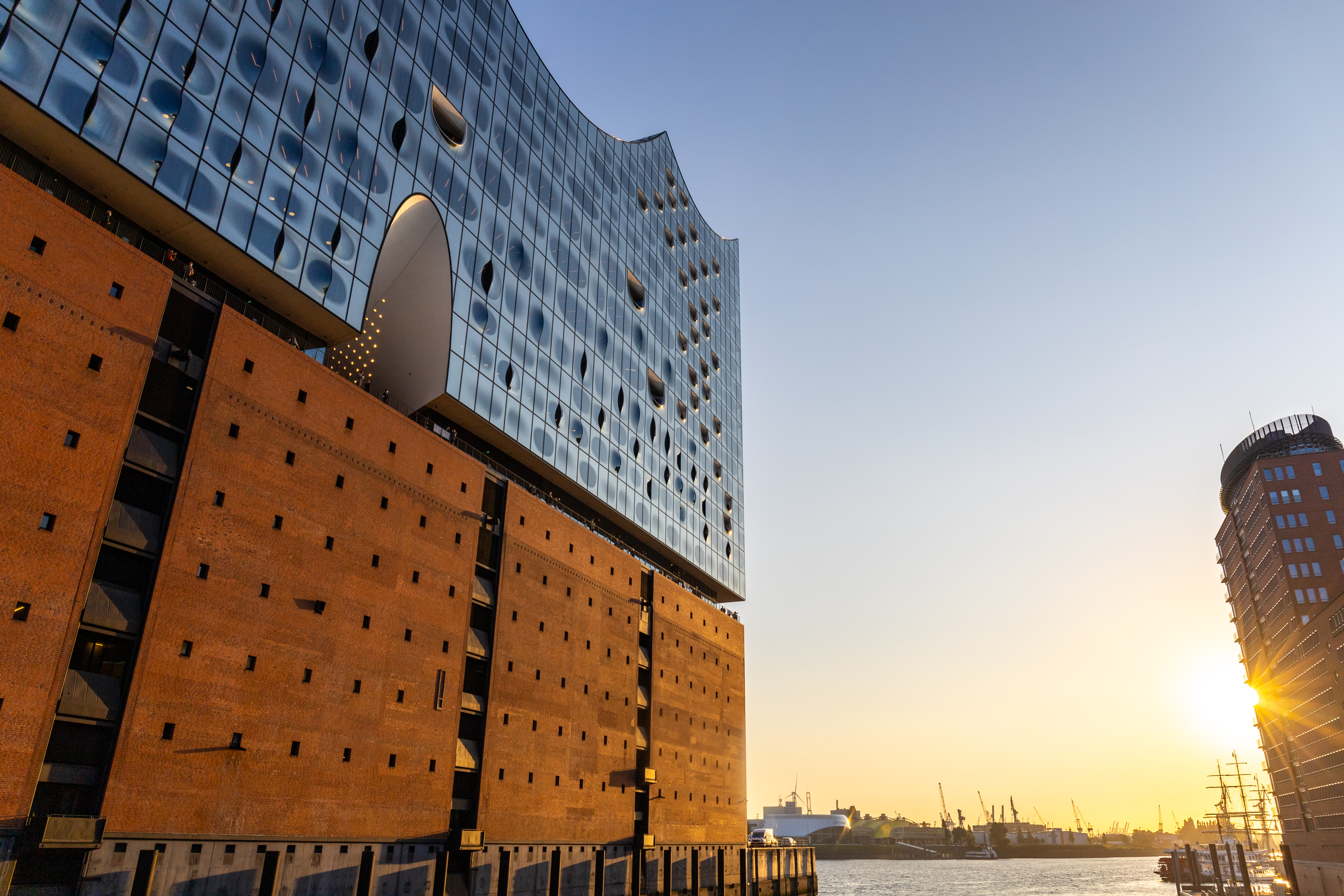 Elbphilharmonie Hamburg Sunset