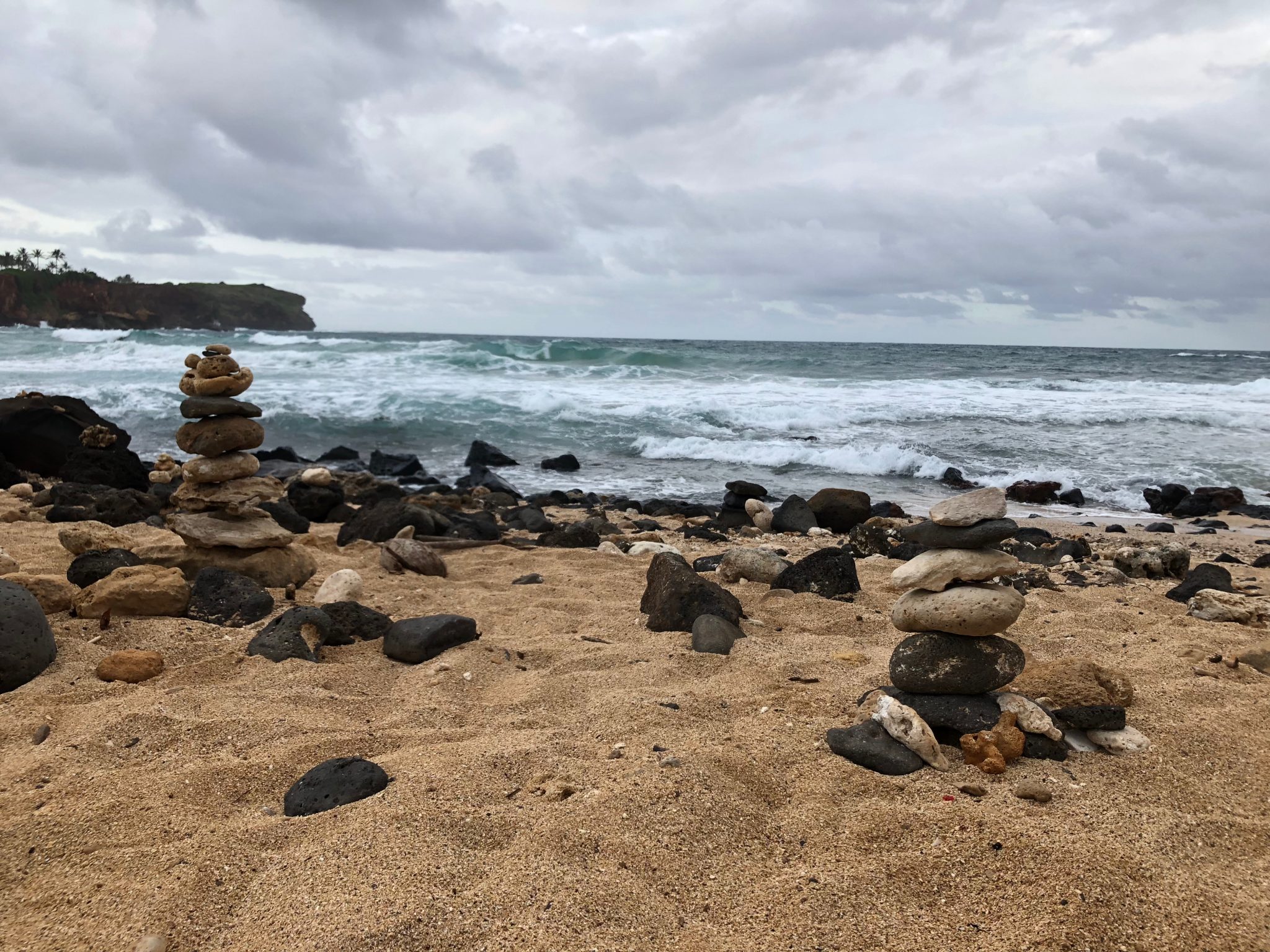 Hawaiian Zen Rocks Beach