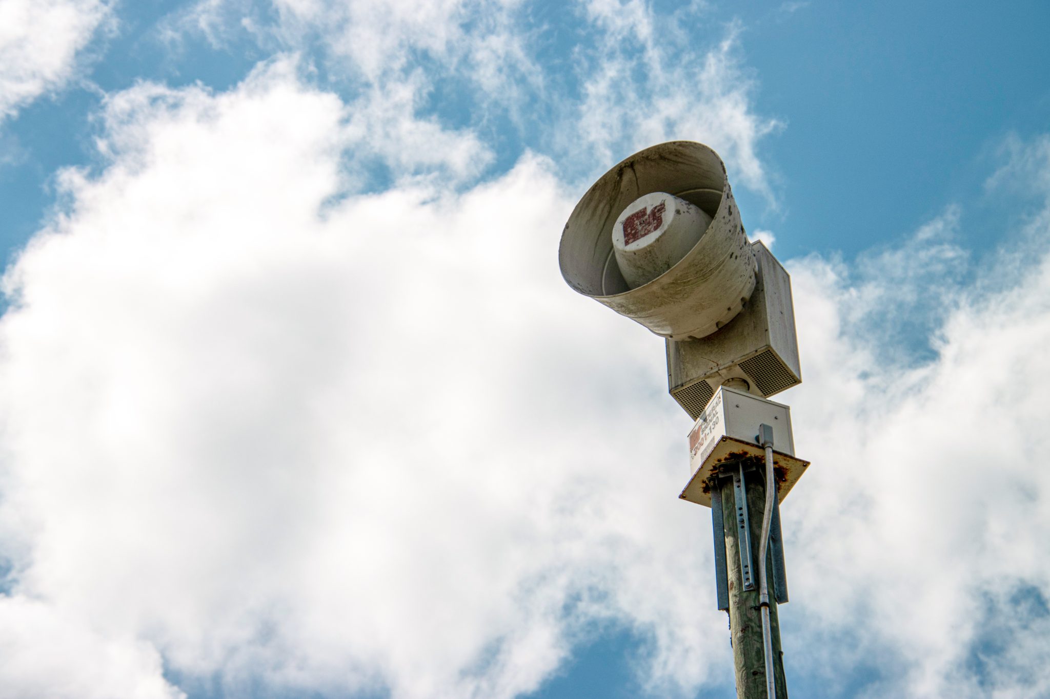 Tornado alert siren