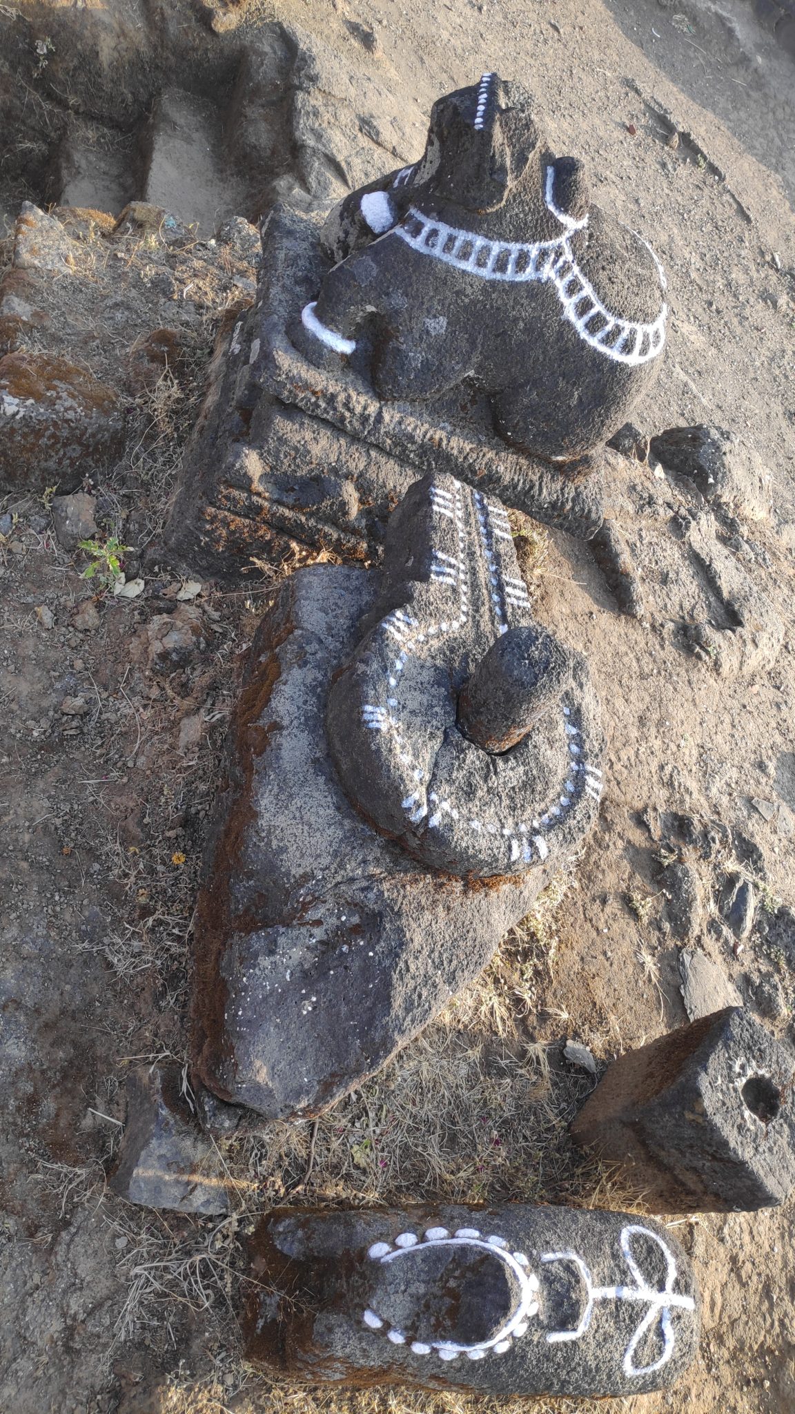 Shivling (शिवलिंग) and Nandi