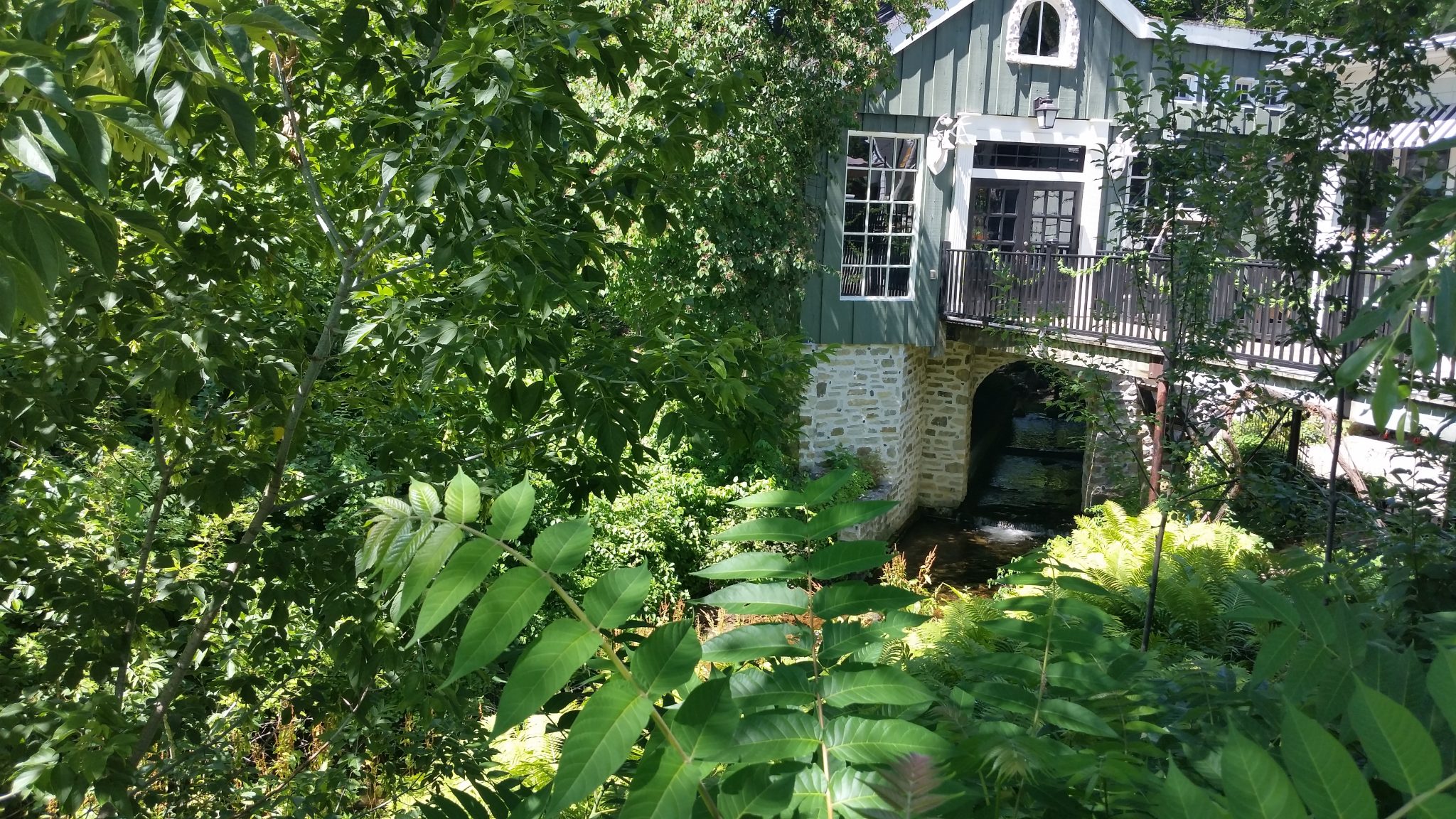 Millhouse over the millstream