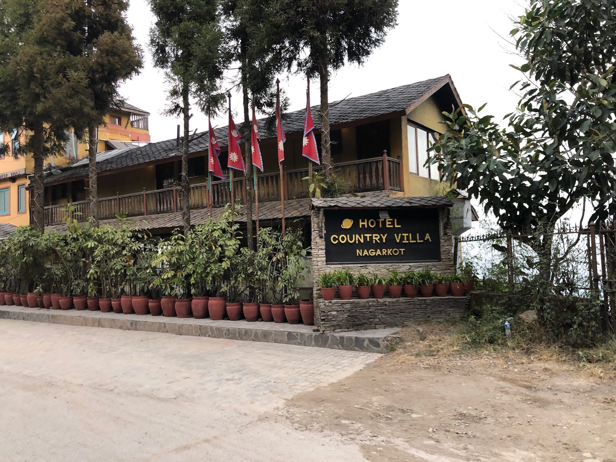 A country villa at Nakarkot, Kathmandu, Nepal.