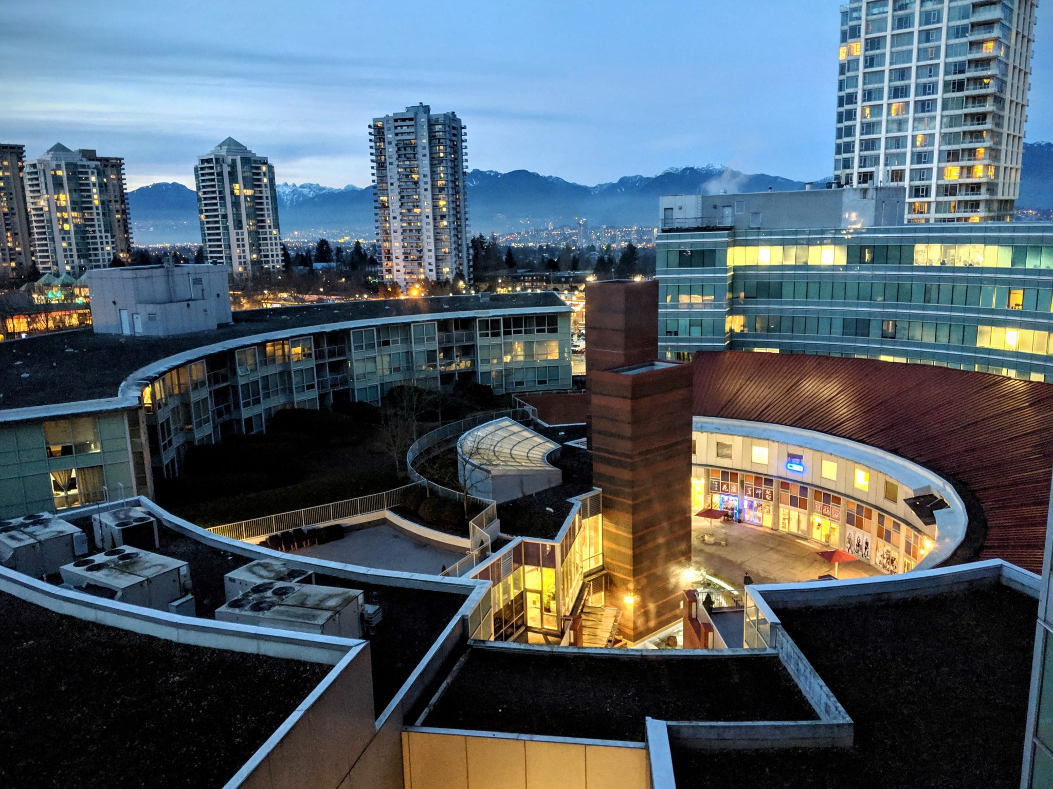 The Crystal Mall at Metrotown in Burnaby, British Columbia, Canada