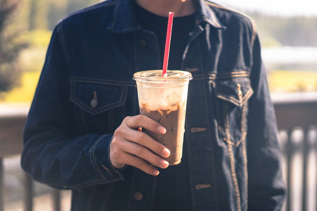 Man with Milkshake