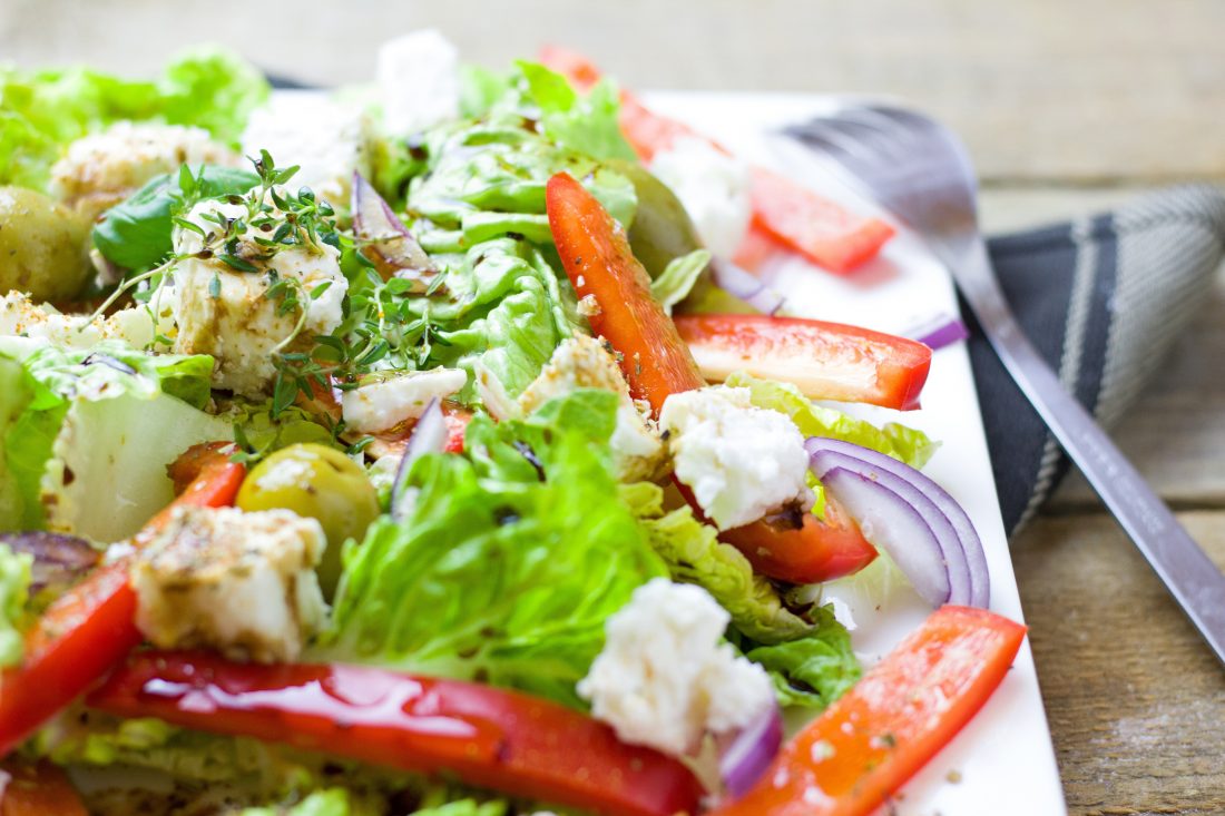 Salad & Fork