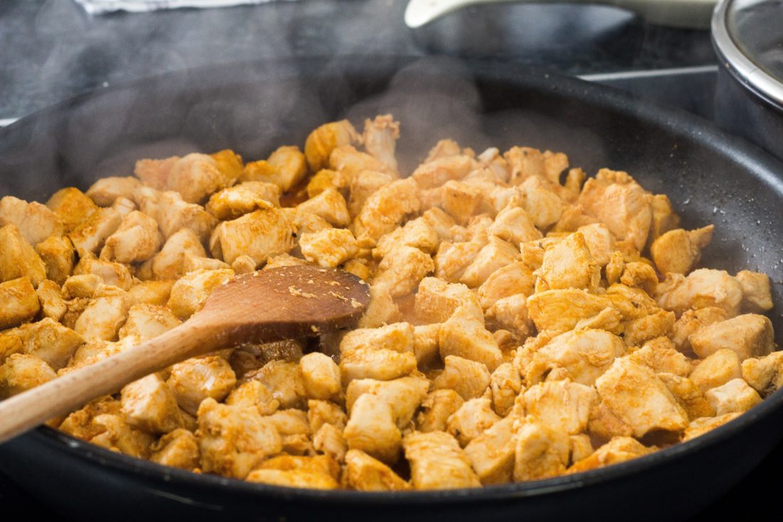 Cooking Fried Chicken