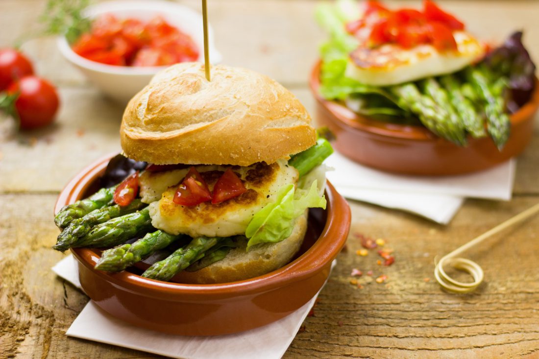 Healthy Vegetarian Burger