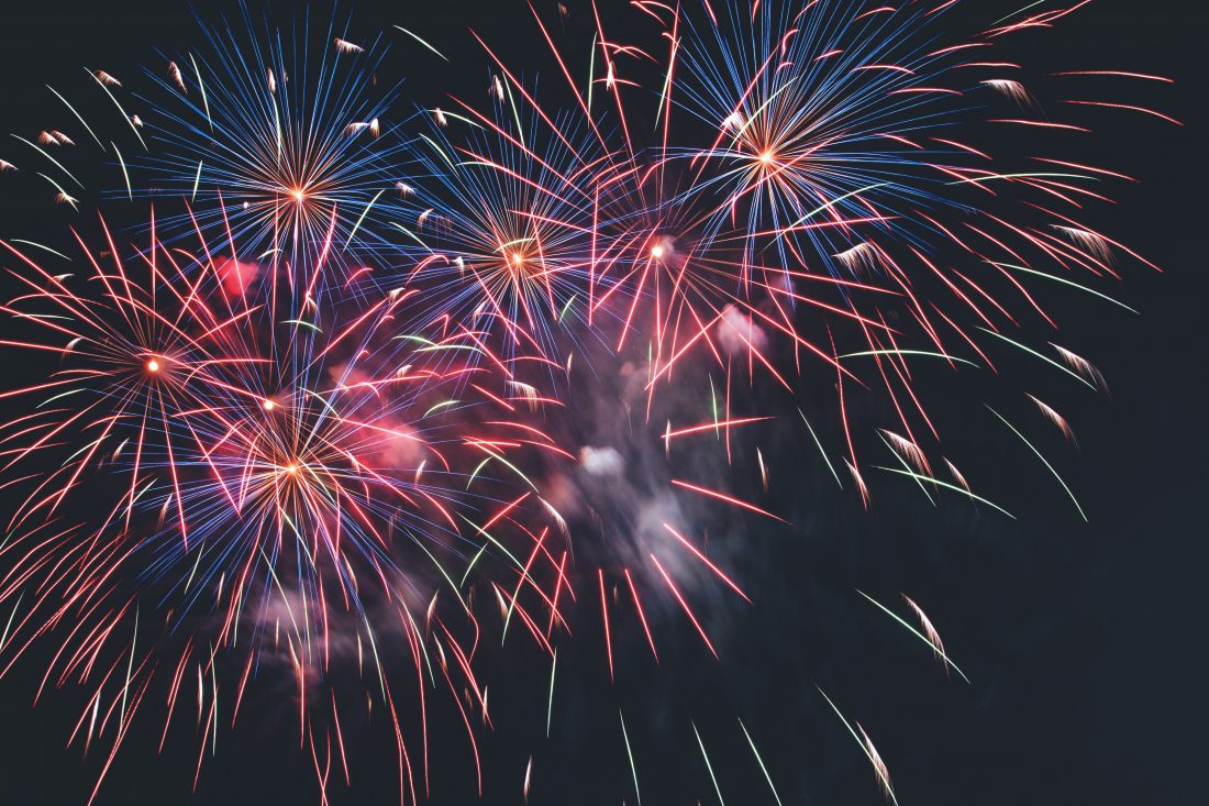 Fireworks at Night