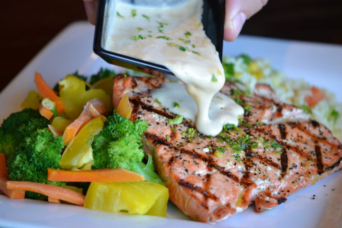 Salmon Fish Dinner