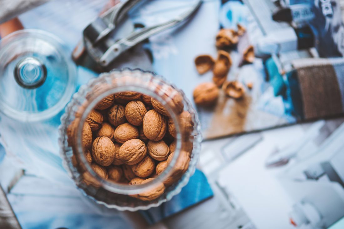 Jar of Walnuts