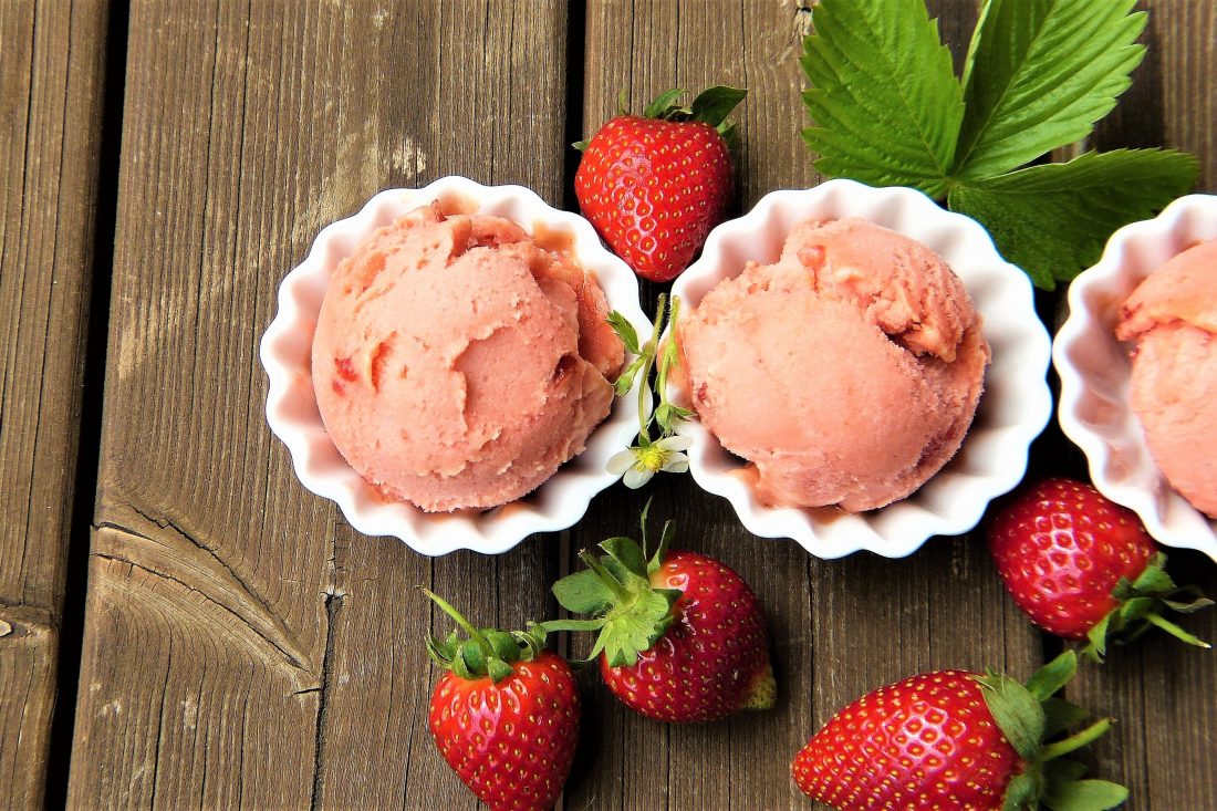 Strawberry Ice Cream