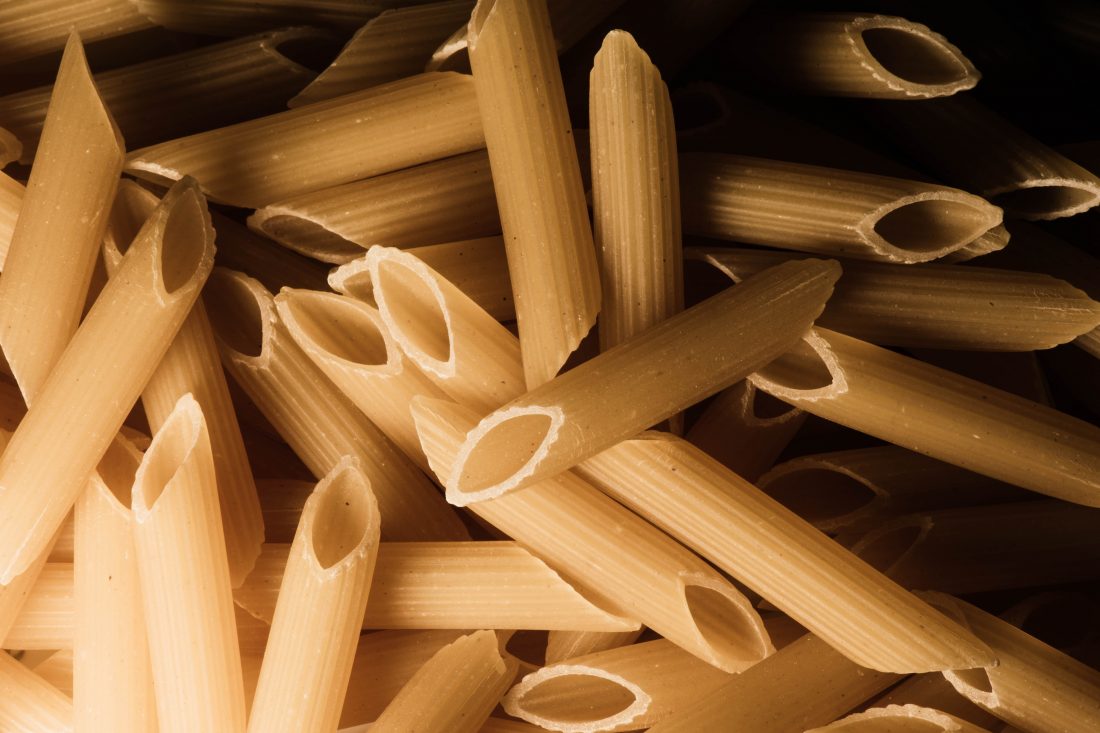 Raw Pasta Pieces