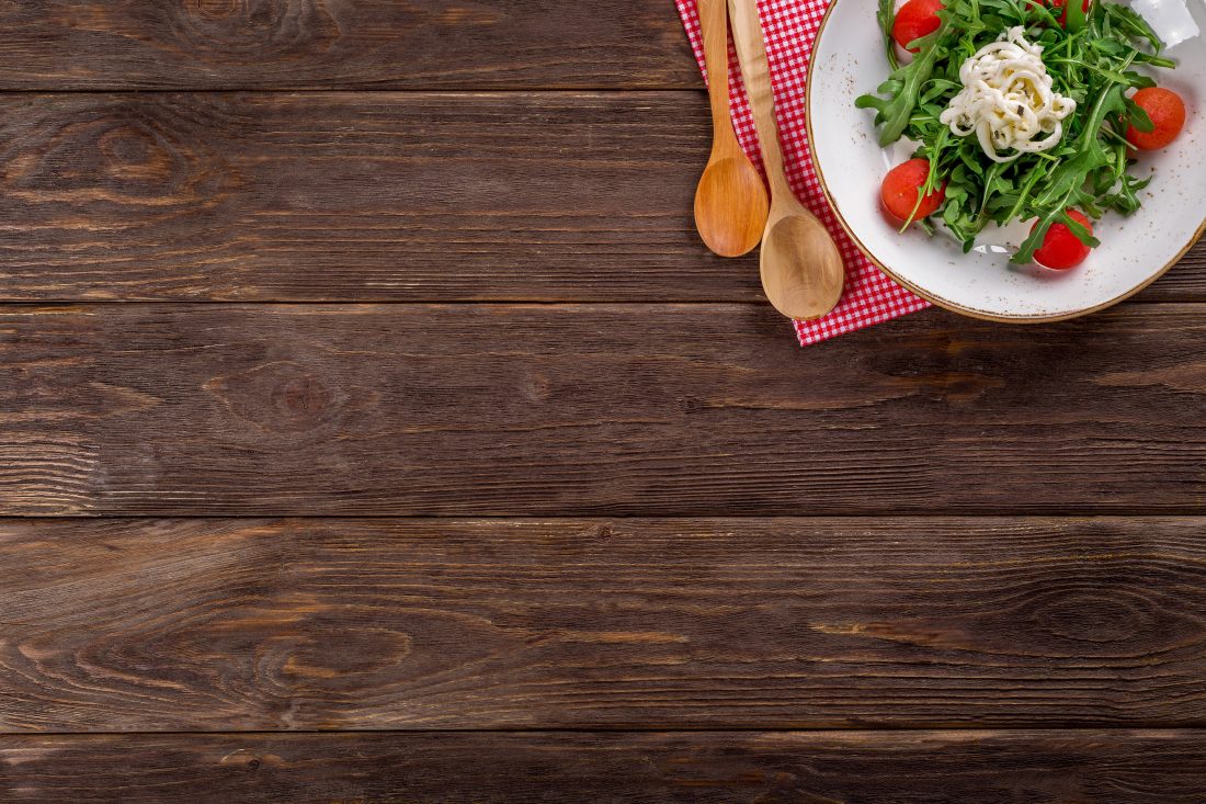 Salad on Table