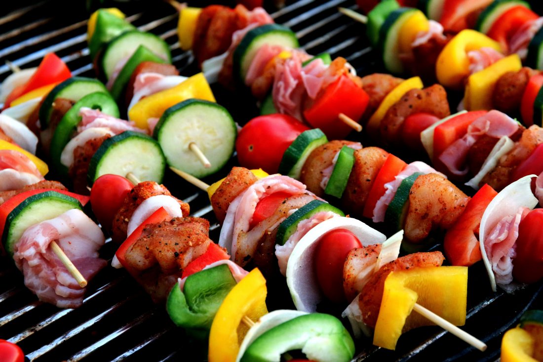 Kebabs on Skewers