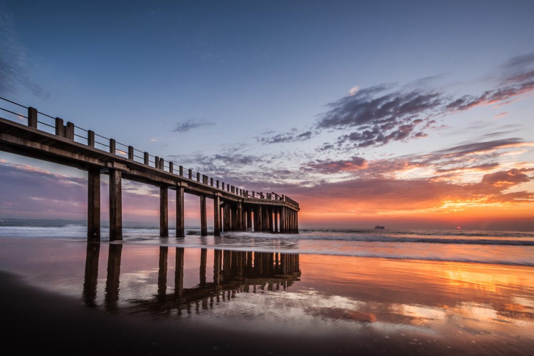Ocean Pier Sunrise