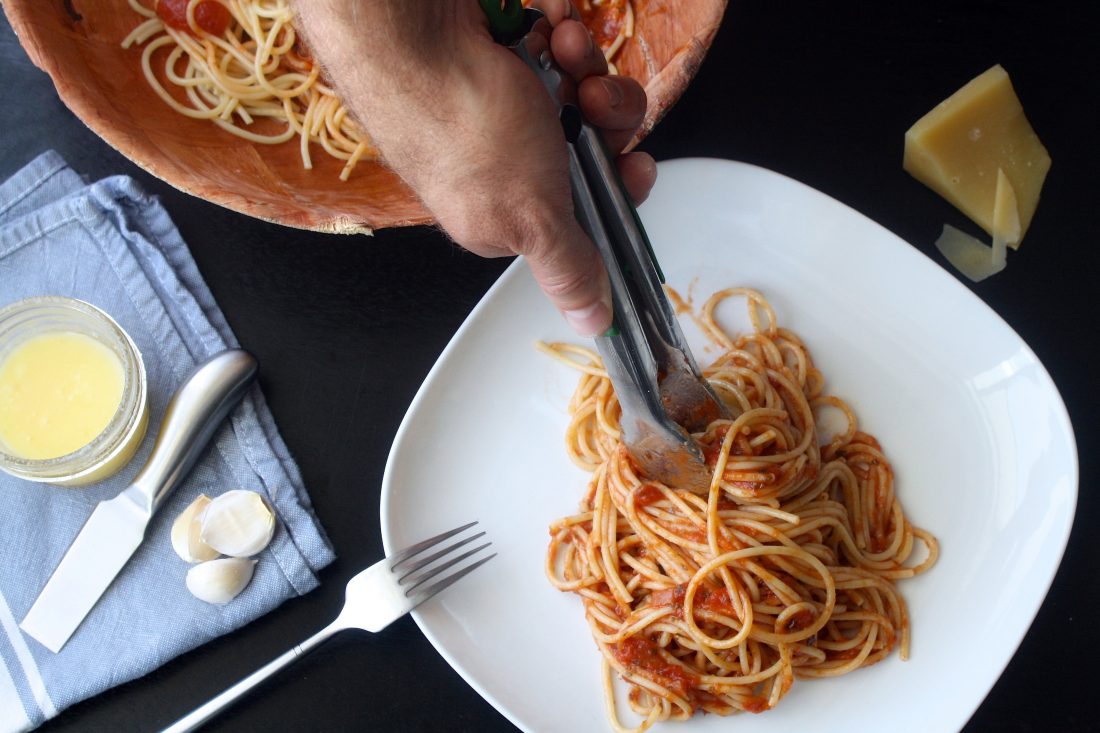 Serving Pasta